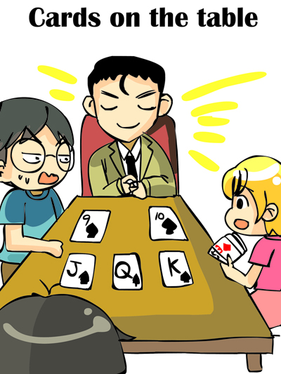 Cards on the table插圖 Cards on the table插圖