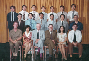 第一代廉署人員的合照 第一代廉署人員的合照