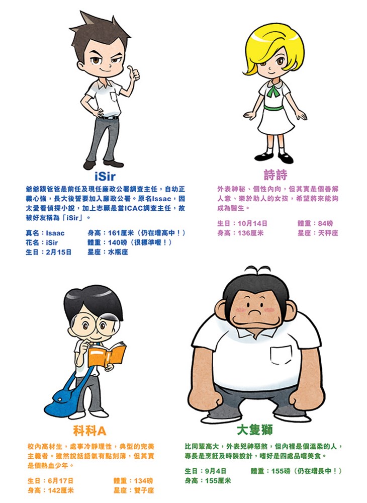 iTeen四人組漫畫《廉潔校園事件簿》 (1) 第2頁